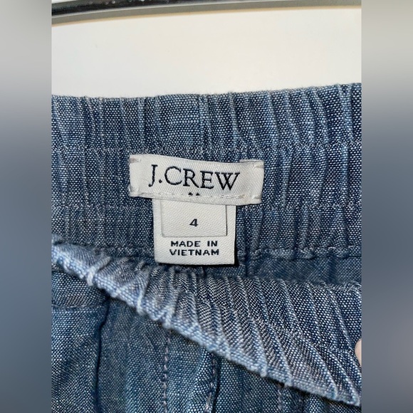 J Crew Denim Draw String Pants - Picture 6 of 10